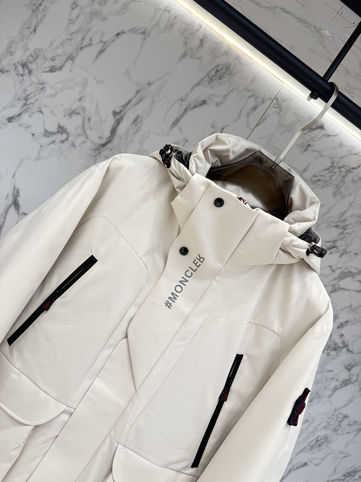 最高級モンクレールスーパーコピー Moncler メンズ 大きいサイズ ホワイト 冬 ダウンコート シンプル ホワイト 2525377 モンクレール ダウン メンズ 人気 - 画像 (7)