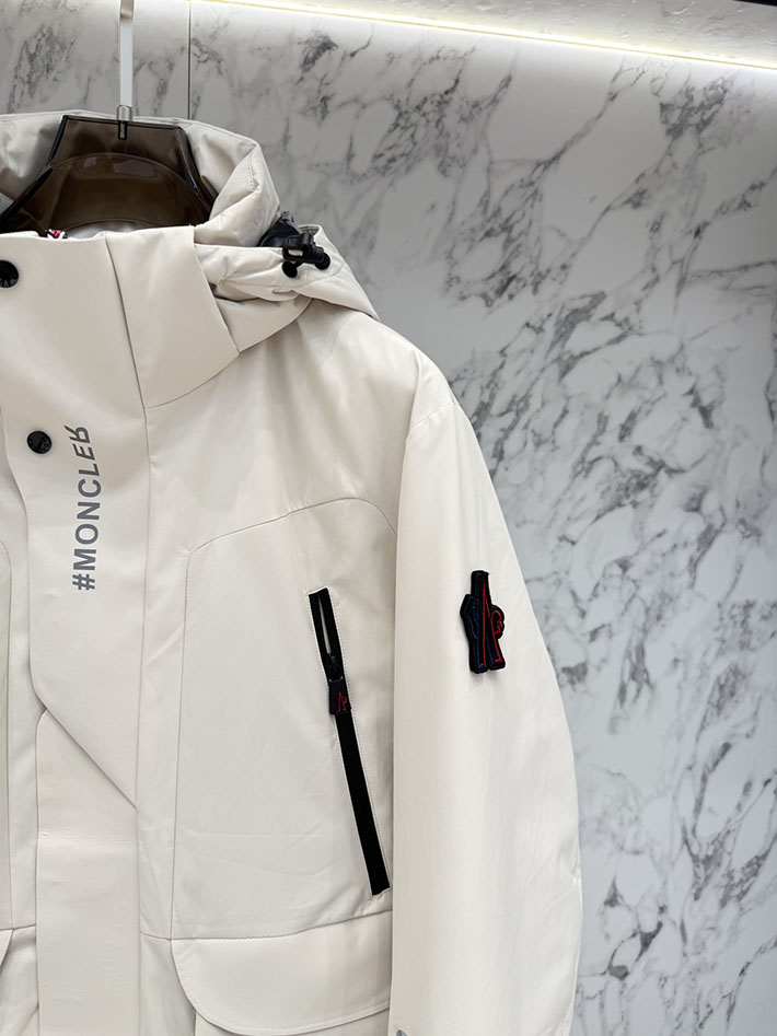 最高級モンクレールスーパーコピー Moncler メンズ 大きいサイズ ホワイト 冬 ダウンコート シンプル ホワイト 2525377 モンクレール ダウン メンズ 人気 - 画像 (5)