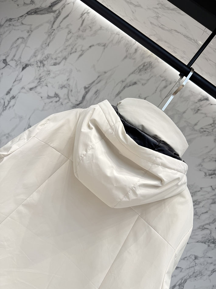 最高級モンクレールスーパーコピー Moncler メンズ 大きいサイズ ホワイト 冬 ダウンコート シンプル ホワイト 2525377 モンクレール ダウン メンズ 人気 - 画像 (2)