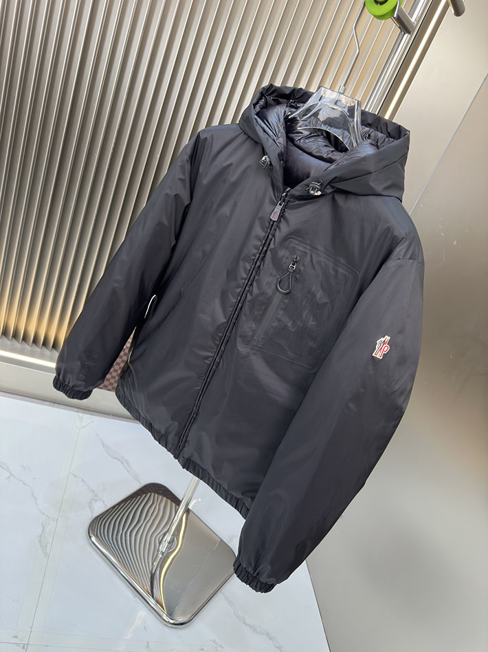 最高級モンクレールスーパーコピー Moncler ベルガン リバーシブル ショートダウンジャケット ブラック 2525382 今年 流行りのダウンジャケット - 画像 (6)