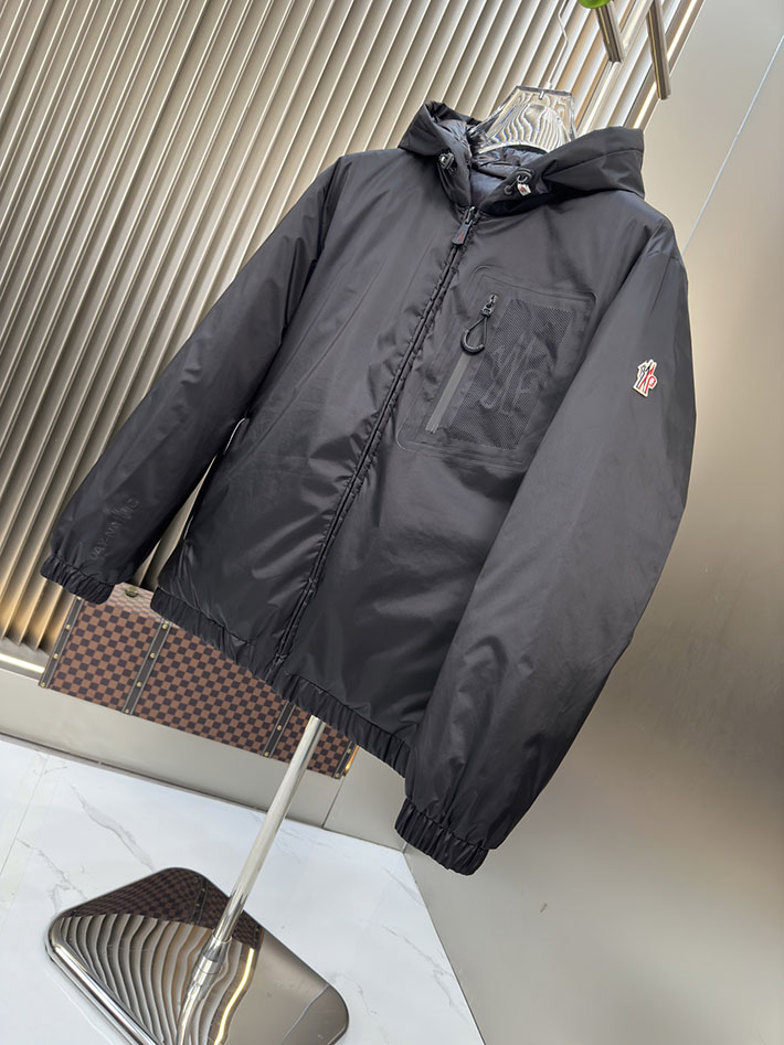最高級モンクレールスーパーコピー Moncler ベルガン リバーシブル ショートダウンジャケット ブラック 2525382 今年 流行りのダウンジャケット - 画像 (5)