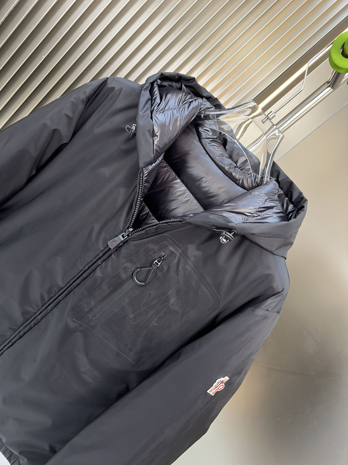 最高級モンクレールスーパーコピー Moncler ベルガン リバーシブル ショートダウンジャケット ブラック 2525382 今年 流行りのダウンジャケット - 画像 (3)