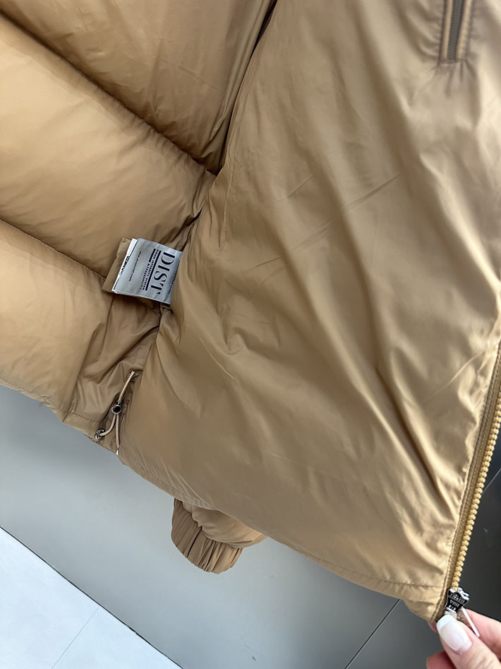最高級モンクレールスーパーコピー Moncler Verone リバーシブル ダウンジャケット ベージュ 2525388 今年 流行りのダウンジャケット - 画像 (7)