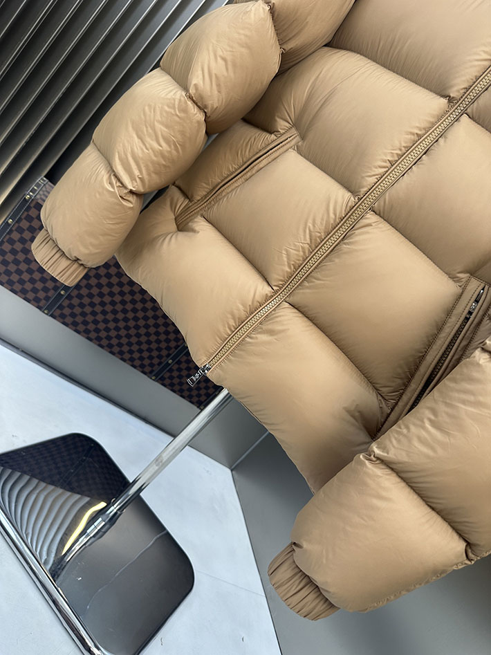 最高級モンクレールスーパーコピー Moncler Verone リバーシブル ダウンジャケット ベージュ 2525388 今年 流行りのダウンジャケット - 画像 (5)