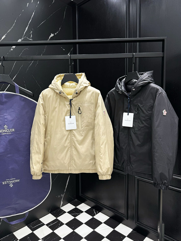 最高級モンクレールスーパーコピー Moncler EVETTESショートダウンジャケット ベージュ 2525403 モンクレール ダウン 定番 - 画像 (2)