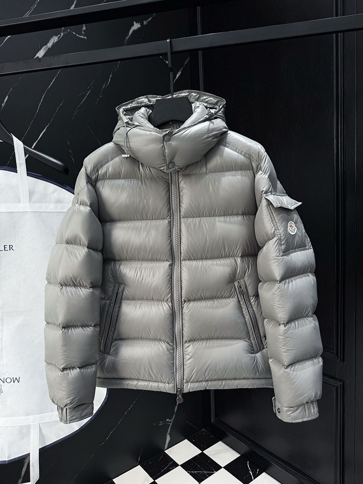 最高級モンクレールスーパーコピー Moncler Couyere ショートダウンジャケット グレー 2525412 バーバリー アウトレット 通販 - 画像 (9)