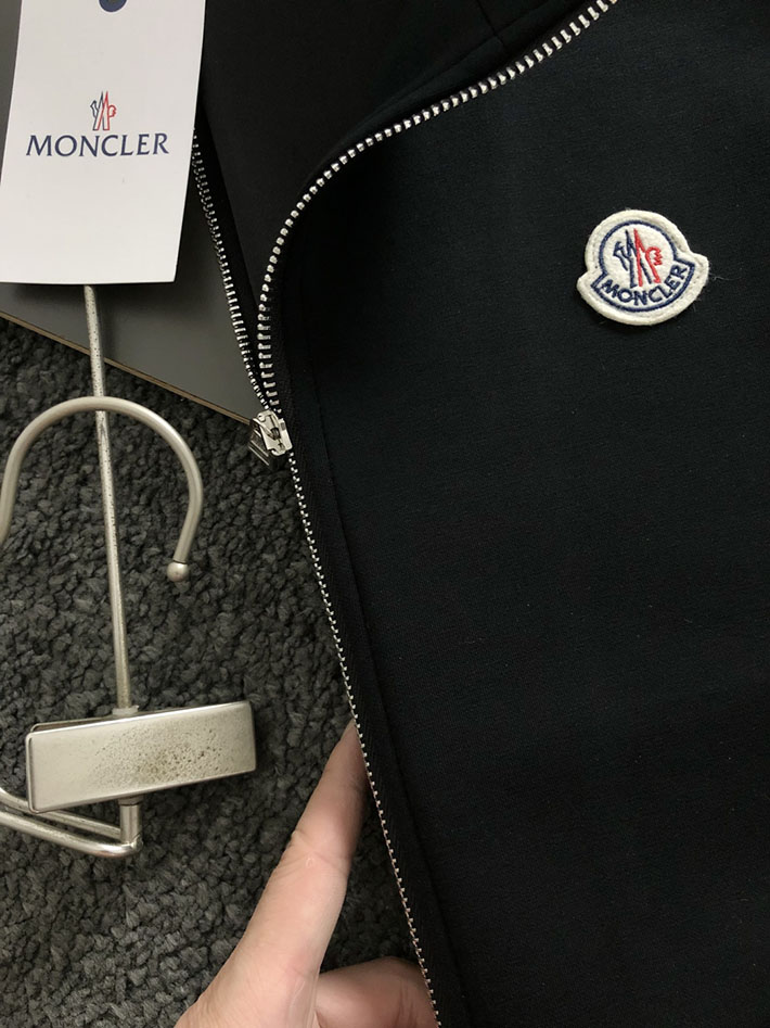 最高級モンクレールスーパーコピー Moncler セットアップ メンズ スウェット上下 ブラック 2525417 モンクレール セットアップ 新作 - 画像 (9)