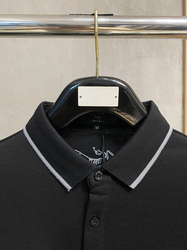 最高級アークテリクススーパーコピー ARC’TERYX ダークブルーポロシャツ 長袖 刺繍シャツ ブラック 2525525 アークテリクス ポロシャツ 長袖 - 画像 (9)