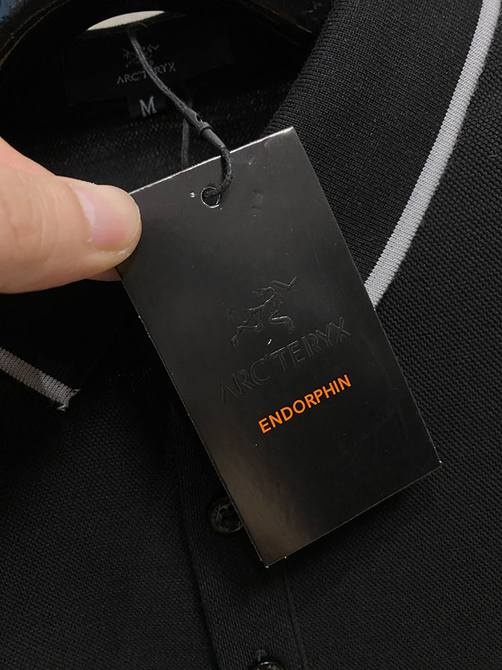 最高級アークテリクススーパーコピー ARC’TERYX ダークブルーポロシャツ 長袖 刺繍シャツ ブラック 2525525 アークテリクス ポロシャツ 長袖 - 画像 (6)