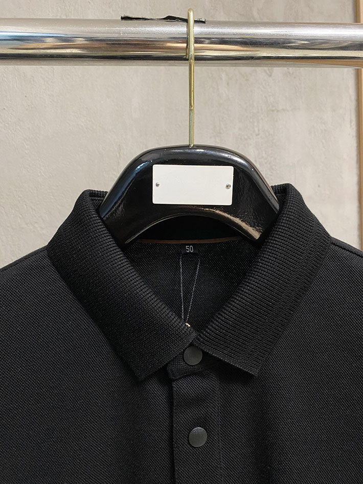 最高級ロロ・ピアーナスーパーコピー Loro Piana ポロシャツ 長袖 メンズ おしゃれ ブラック 2525541 ロロピアーナ ポロシャツ 長袖 - 画像 (8)