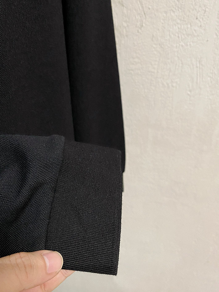 最高級ロロ・ピアーナスーパーコピー Loro Piana ポロシャツ 長袖 メンズ おしゃれ ブラック 2525541 ロロピアーナ ポロシャツ 長袖 - 画像 (4)