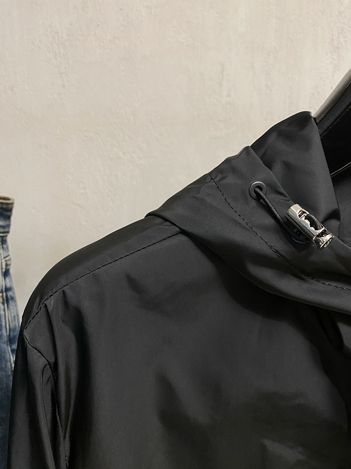 最高級モンクレールスーパーコピー MONCLER Remoray ウィンドジャケット メンズ ブラック 2525547 モンクレール ナイロン ジャケット 人気 - 画像 (8)