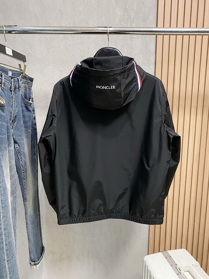 最高級モンクレールスーパーコピー MONCLER Remoray ウィンドジャケット メンズ ブラック 2525547 モンクレール ナイロン ジャケット 人気 - 画像 (3)