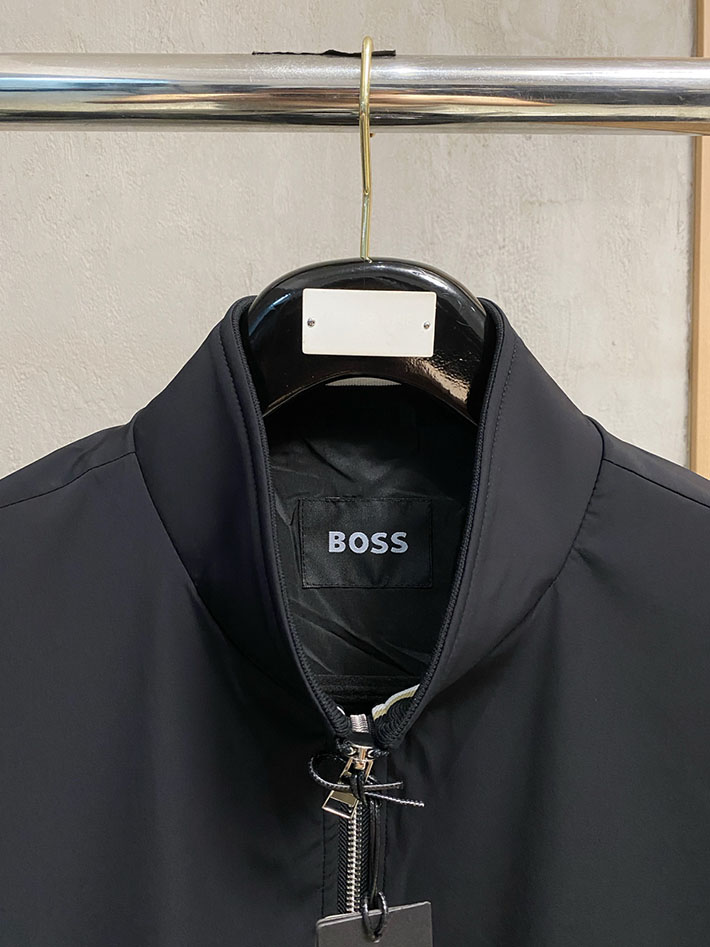 HUGO BOSS ヒューゴボス 服 パーカー Authentic Jacket H オーセンティック ジャケット ブラック 2525552 bossジャケット - 画像 (9)
