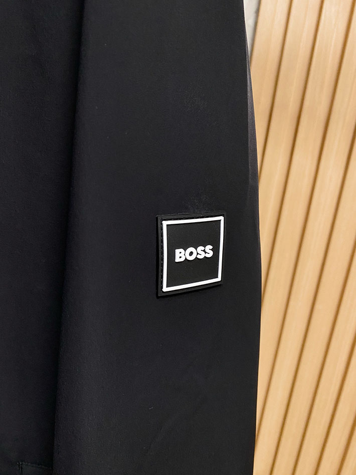 HUGO BOSS ヒューゴボス 服 パーカー Authentic Jacket H オーセンティック ジャケット ブラック 2525552 bossジャケット - 画像 (4)