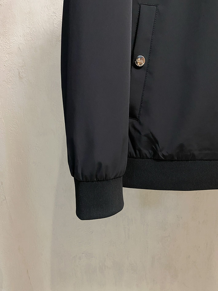 HUGO BOSS ヒューゴボス 服 パーカー Authentic Jacket H オーセンティック ジャケット ブラック 2525552 bossジャケット - 画像 (3)