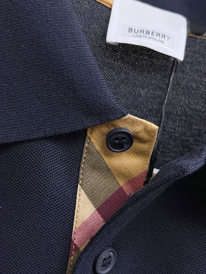 最高級バーバリースーパーコピー BURBERRY LONDON 長袖 ポロシャツ メンズ ネイビー 2525557 バーバリー 長袖 ポロシャツ - 画像 (7)