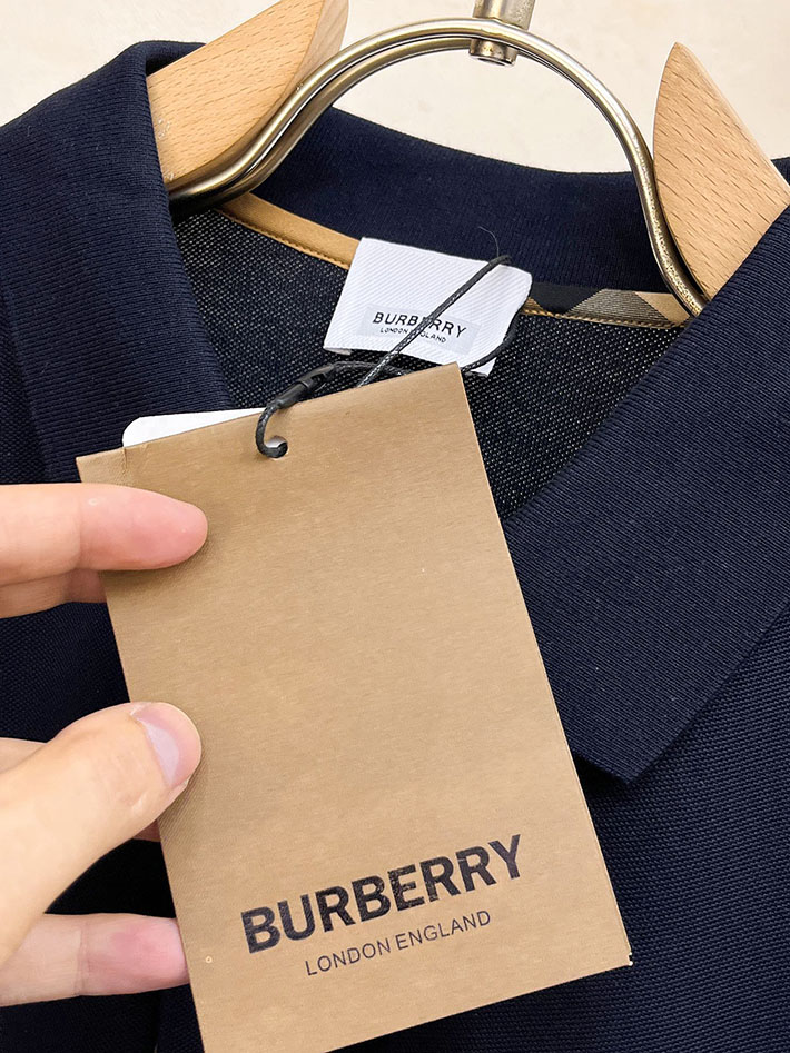 最高級バーバリースーパーコピー BURBERRY LONDON 長袖 ポロシャツ メンズ ネイビー 2525557 バーバリー 長袖 ポロシャツ - 画像 (6)