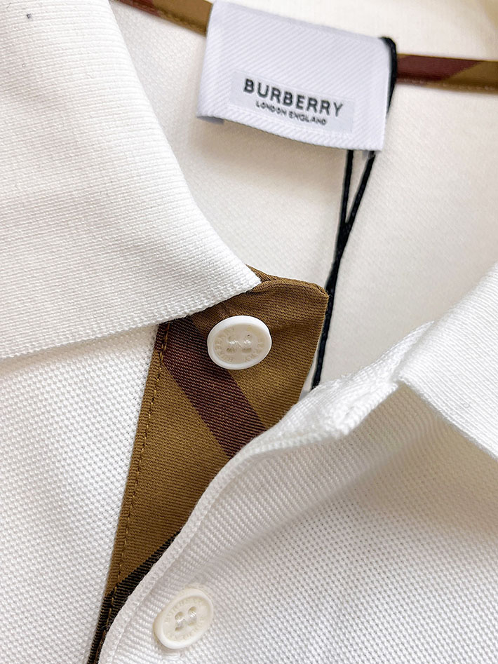 最高級バーバリースーパーコピー BURBERRY LONDON 長袖 ポロシャツ メンズ ホワイト 2525559 バーバリー 長袖 ポロシャツ - 画像 (7)