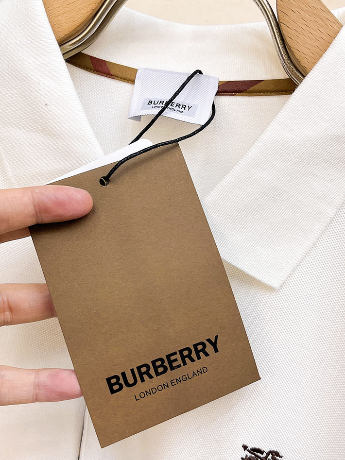 最高級バーバリースーパーコピー BURBERRY LONDON 長袖 ポロシャツ メンズ ホワイト 2525559 バーバリー 長袖 ポロシャツ - 画像 (6)