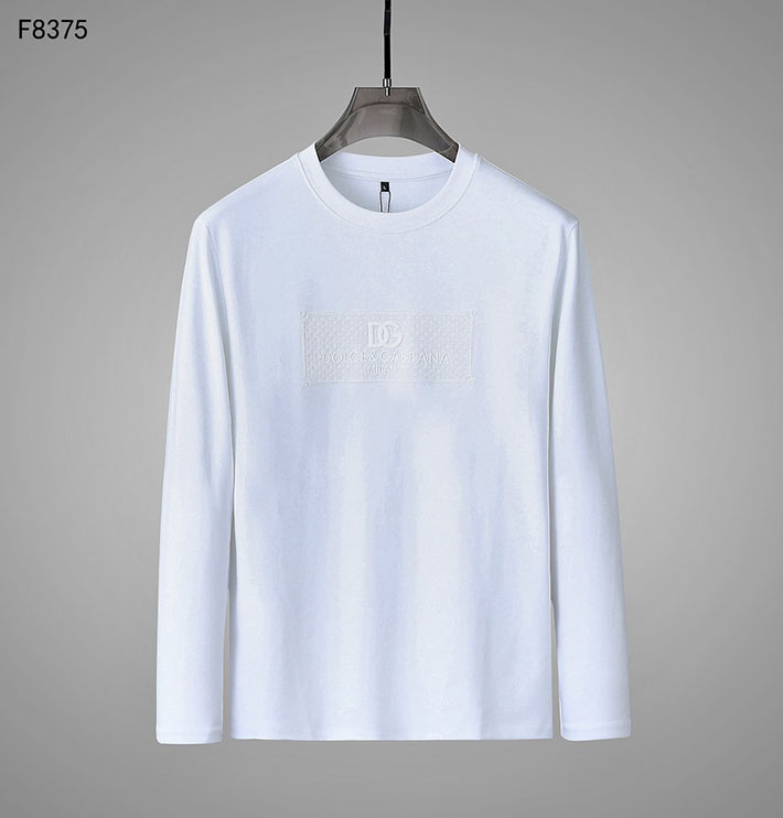 最高級D&Gスーパーコピー ドルチェ&ガッバーナ Tシャツ カットソー ロンT クルーネック 長袖 ブルー 2525569 ドルガバ Tシャツ アウトレット - 画像 (12)