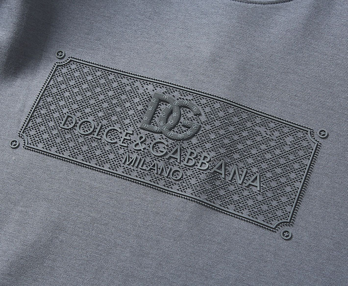 最高級D&Gスーパーコピー ドルチェ&ガッバーナ Tシャツ カットソー ロンT クルーネック 長袖 ブルー 2525569 ドルガバ Tシャツ アウトレット - 画像 (6)