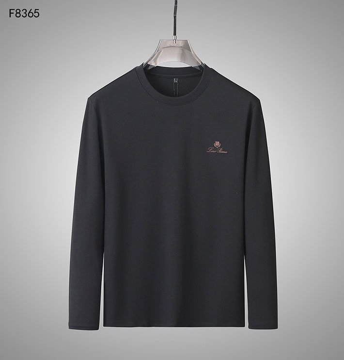 最高級ロロ・ピアーナスーパーコピー Loro Piana Tシャツ 長袖 メンズ おしゃれ ブラック 2525571 ロロピアーナ T シャツ メンズ - 画像 (11)
