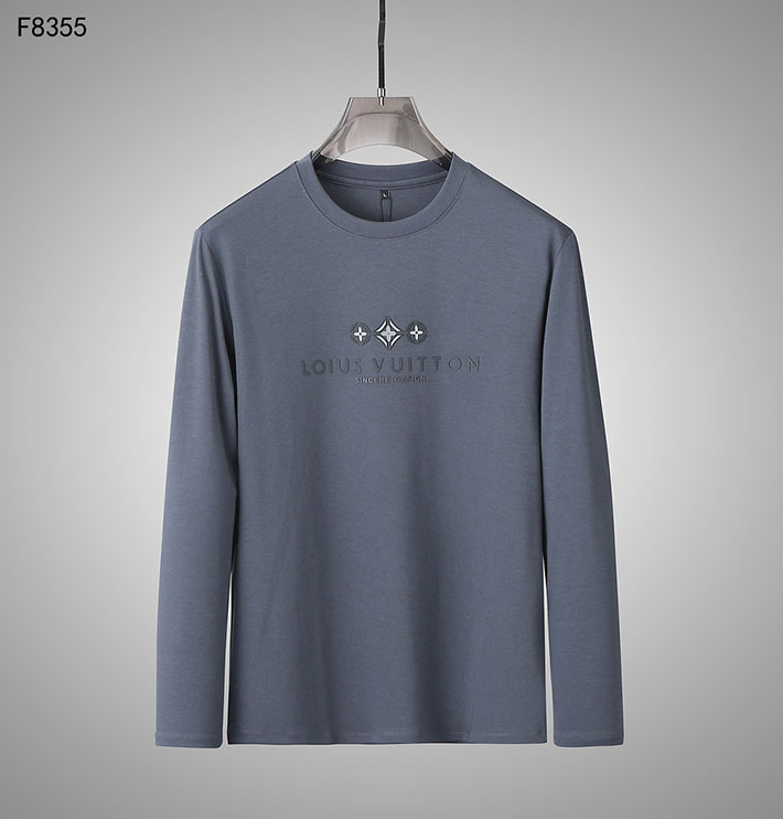 最高級ルイヴィトンスーパーコピー Vuitton Tシャツ 長袖 メンズ おしゃれ ブルー 2525573 ヴィトン Tシャツ メンズ - 画像 (13)