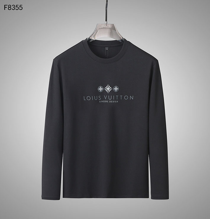 最高級ルイヴィトンスーパーコピー Vuitton Tシャツ 長袖 メンズ おしゃれ ブルー 2525573 ヴィトン Tシャツ メンズ - 画像 (3)