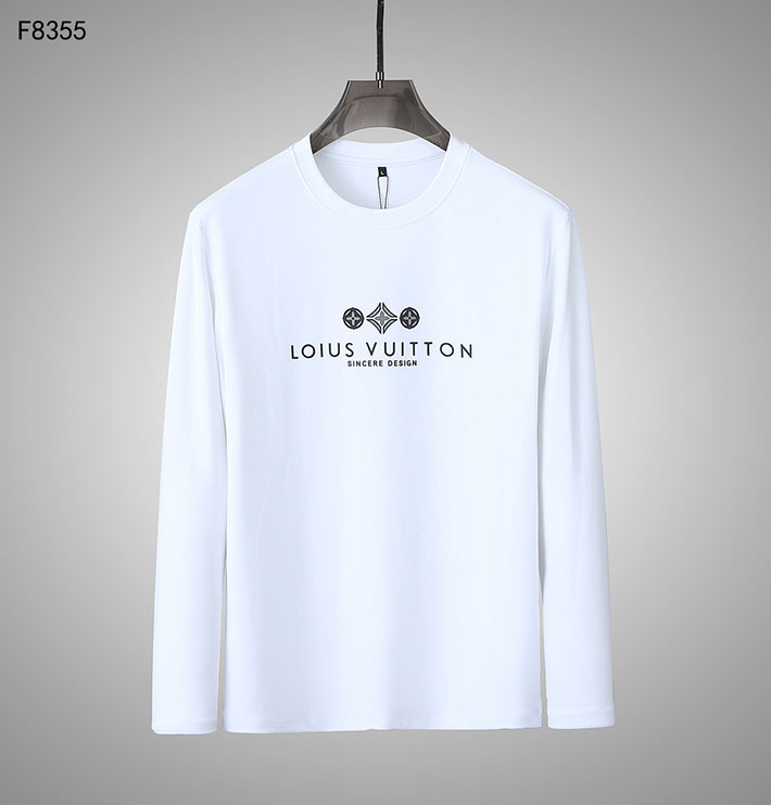 最高級ルイヴィトンスーパーコピー Vuitton Tシャツ 長袖 メンズ おしゃれ ブルー 2525573 ヴィトン Tシャツ メンズ - 画像 (2)