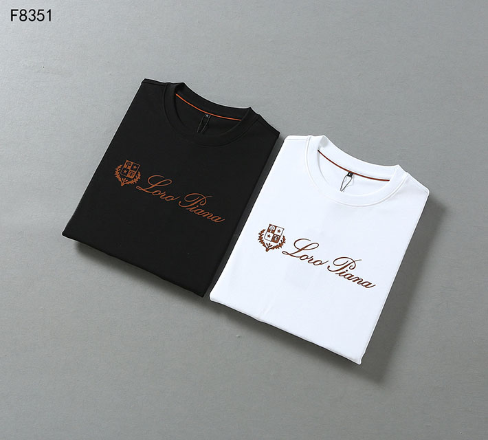 最高級ロロ・ピアーナスーパーコピー Loro Piana Tシャツ 長袖 メンズ おしゃれ ブラック 2525574 ロロピアーナ アウトレット - 画像 (2)