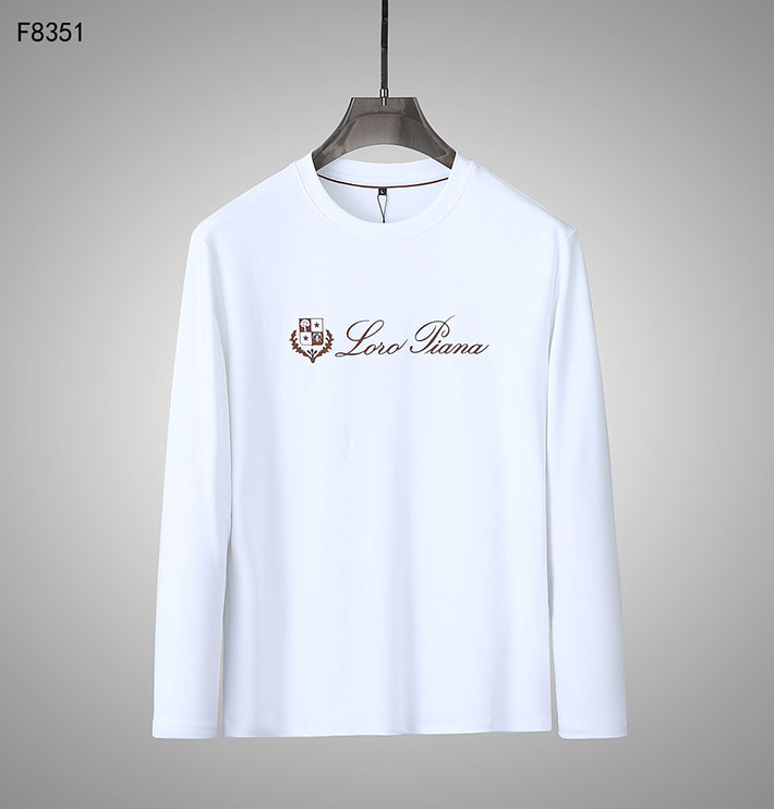 最高級ロロ・ピアーナスーパーコピー Loro Piana Tシャツ 長袖 メンズ おしゃれ ブラック 2525574 ロロピアーナ アウトレット - 画像 (11)