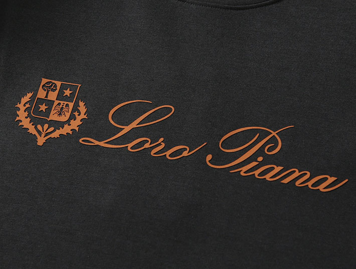 最高級ロロ・ピアーナスーパーコピー Loro Piana Tシャツ 長袖 メンズ おしゃれ ブラック 2525574 ロロピアーナ アウトレット - 画像 (9)
