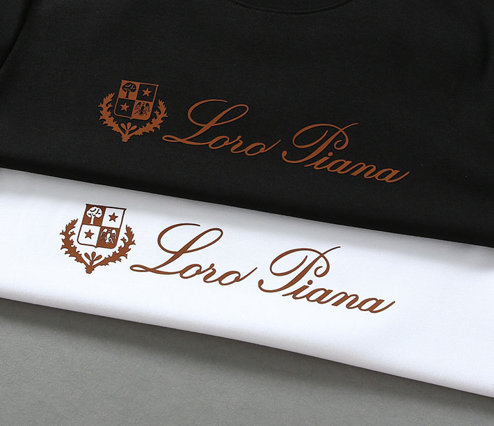 最高級ロロ・ピアーナスーパーコピー Loro Piana Tシャツ 長袖 メンズ おしゃれ ブラック 2525574 ロロピアーナ アウトレット - 画像 (8)