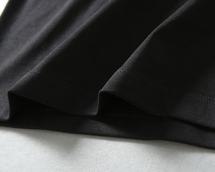 最高級ロロ・ピアーナスーパーコピー Loro Piana Tシャツ 長袖 メンズ おしゃれ ブラック 2525574 ロロピアーナ アウトレット - 画像 (6)
