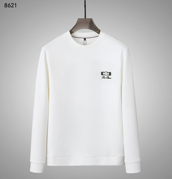 最高級ロロ・ピアーナスーパーコピー Loro Piana Tシャツ 長袖 メンズ おしゃれ ホワイト 2525577 ロロピアーナ T シャツ メンズ - 画像 (13)