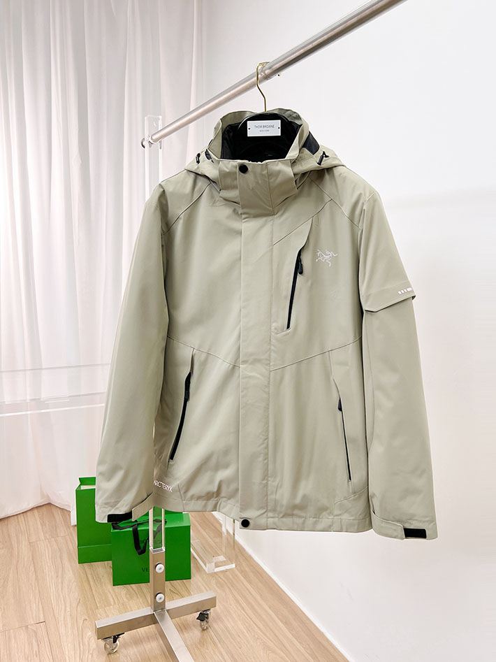 アークテリクス マウンテンパーカー BETA AR JACKET M ベータ AR ジャケット ベージュ 2525611 アークテリクス ジャケット 人気 - 画像 (12)
