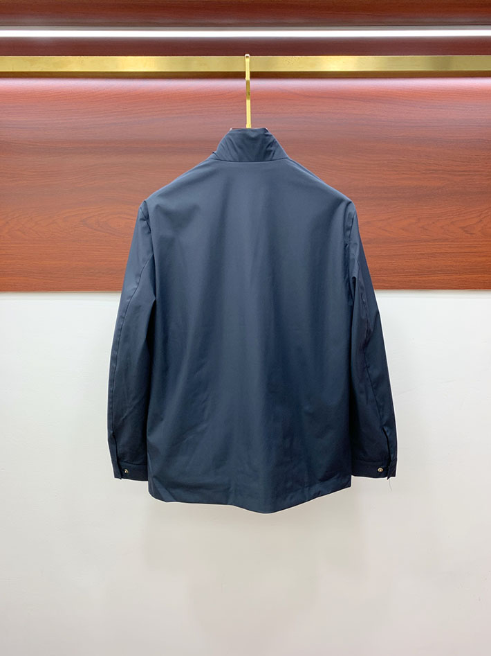 最高級ロロ・ピアーナスーパーコピー ジャケット トラベラー リバーシブル カシミヤ ナイロン ネイビー 2525632 ジャケット ナイロン ビジネス - 画像 (3)
