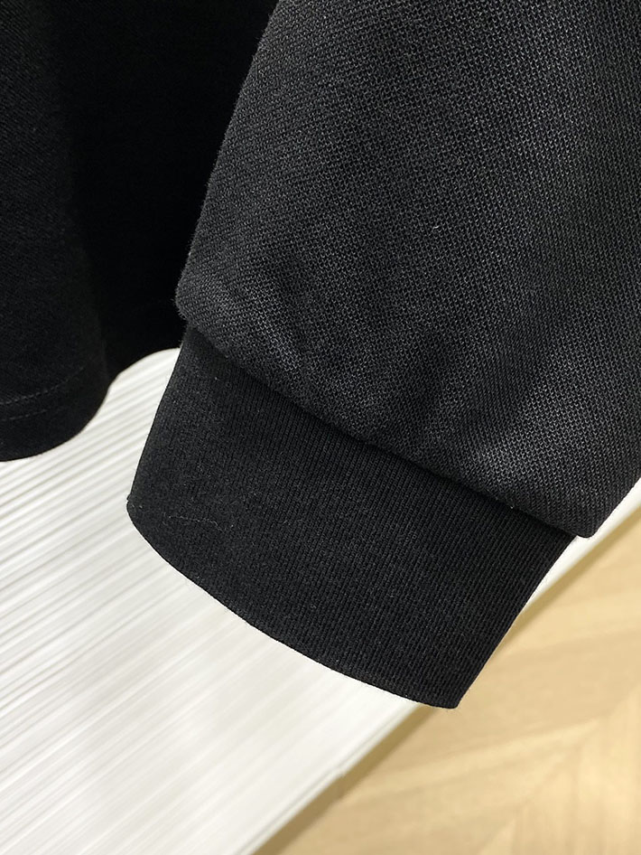 最高級バーバリースーパーコピー BURBERRY アイコンストライプ ポロシャツ 長袖 ブラック 2525664 バーバリー ポロシャツ メンズ - 画像 (3)