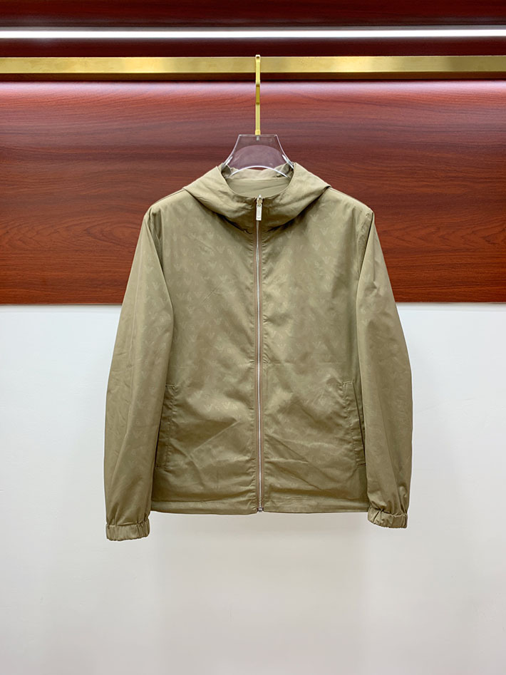 最高級アルマーニスーパーコピー ARMANI エクスチェンジ ジップアップ ブルゾン ベージュ 2525670 アルマーニ ジャケット メンズ - 画像 (3)
