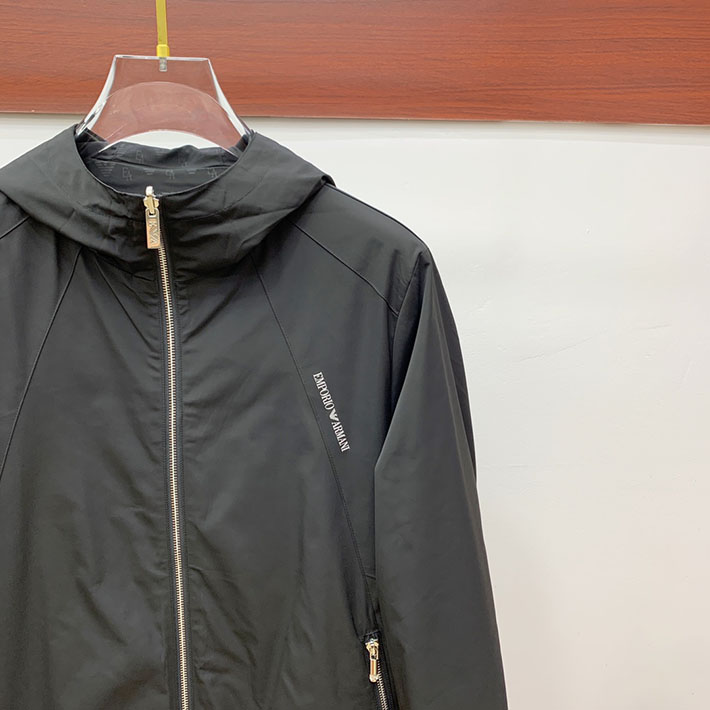 最高級アルマーニスーパーコピー ARMANI エクスチェンジ ジップアップ ブルゾン ブラック 2525671 アルマーニ ジャケット メンズ - 画像 (7)