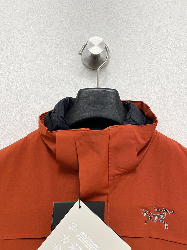 アークテリクス マウンテンパーカー ARC’TERYX アトム フーディ ナイロンジャケット レッド 2525675 アークテリクス ジャケット レディース - 画像 (8)
