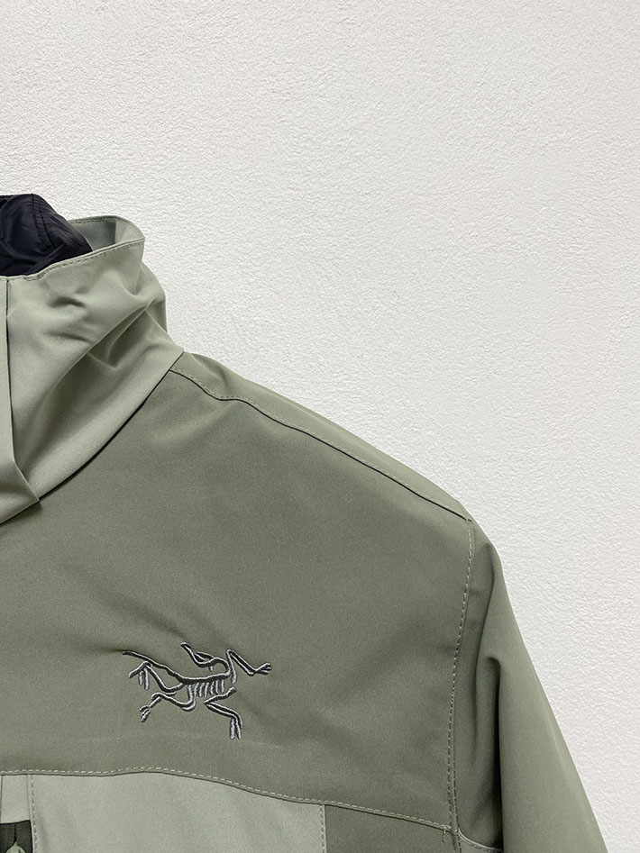 アークテリクス マウンテンパーカー ARC’TERYX アトム フーディ ナイロンジャケット グレー 2525679 アークテリクス ジャケット レディース - 画像 (8)
