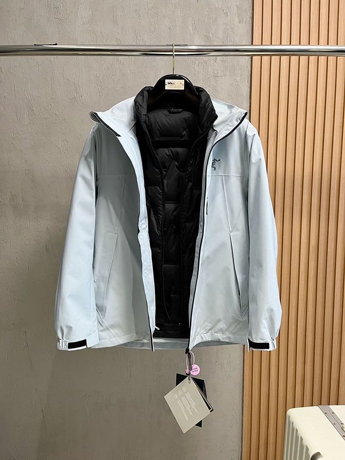 アークテリクス マウンテンパーカー ARC’TERYX アトム フーディ ナイロンジャケット スカイブルー 2525681 アークテリクス レディース 人気 - 画像 (5)