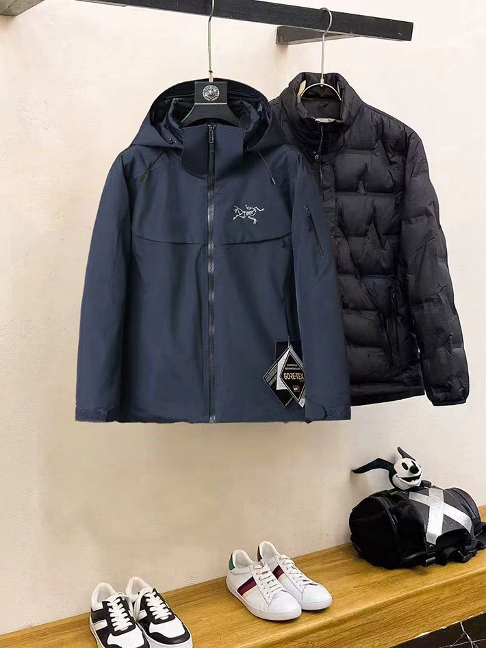アークテリクス マウンテンパーカー ARC’TERYX マカイライトウェイトジャケット スカイブルー 2525690 冬ジャケット メンズ 暖かい - 画像 (6)