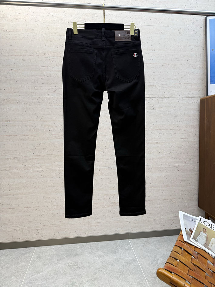 最高級モンクレールスーパーコピー MONCLER メンズJEANS A GAMBA DRITTAパンツ ブラック 2525695 モンクレール パンツ メンズ - 画像 (7)