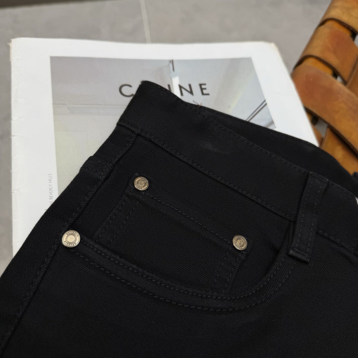 最高級モンクレールスーパーコピー MONCLER メンズJEANS A GAMBA DRITTAパンツ ブラック 2525695 モンクレール パンツ メンズ - 画像 (4)