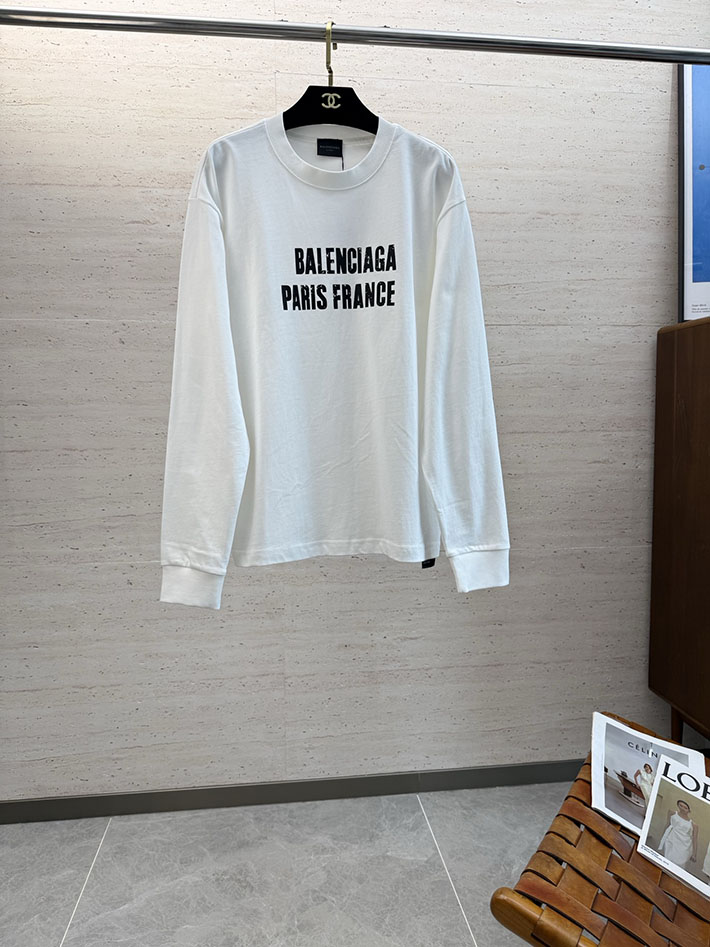 最高級バレンシアガスーパーコピー BALENCIAGA メンズ トップス スウェット トレーナー ロゴ ホワイト 2525719 バレンシアガ トレーナー 安い - 画像 (10)
