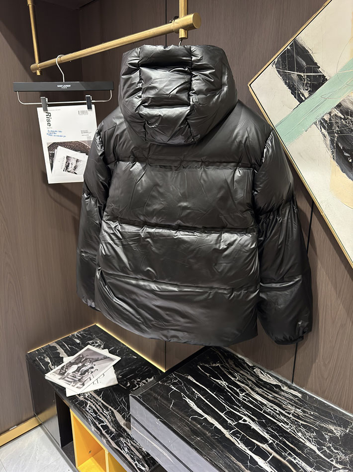 最高級プラダスーパーコピー PRADA フーデッドダウンジャケット ブラック 2525727 プラダ ダウンジャケット メンズ - 画像 (6)