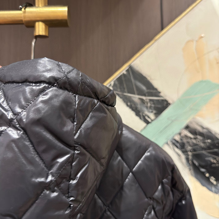 プラダ PRADA 中重量キルティングテクニカルファブリック ダウンジャケット SGC964_17QD_F0002_S_OOO ブラック - 画像 (7)